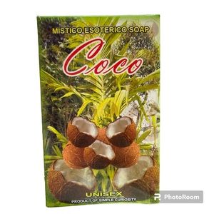 Coconut bar soap/ jabon esoterico de coco